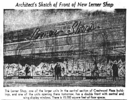 Crestwood Plaza: Looking back
